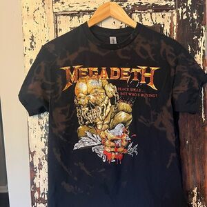 Megadeth Peace Sells But Who’s Buying Distressed T-shirt. Size M.